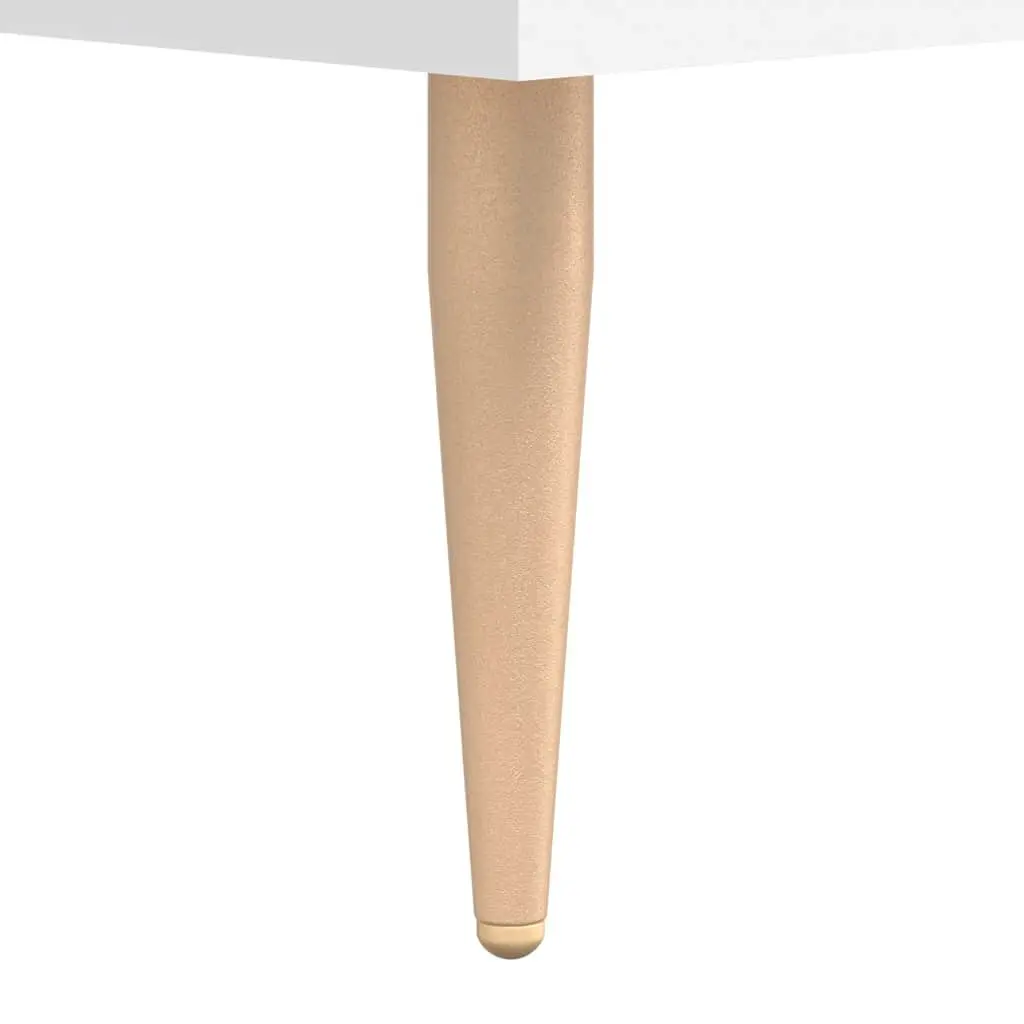 Sideboard Modern Storage Cabinet 100x36x60cm White Engineered Wood