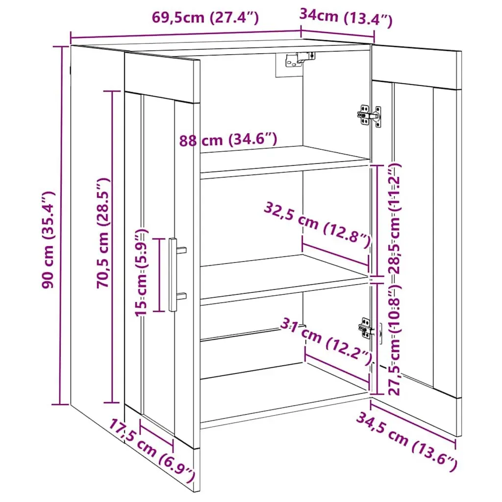 Wall Cabinet for Organized Spaces