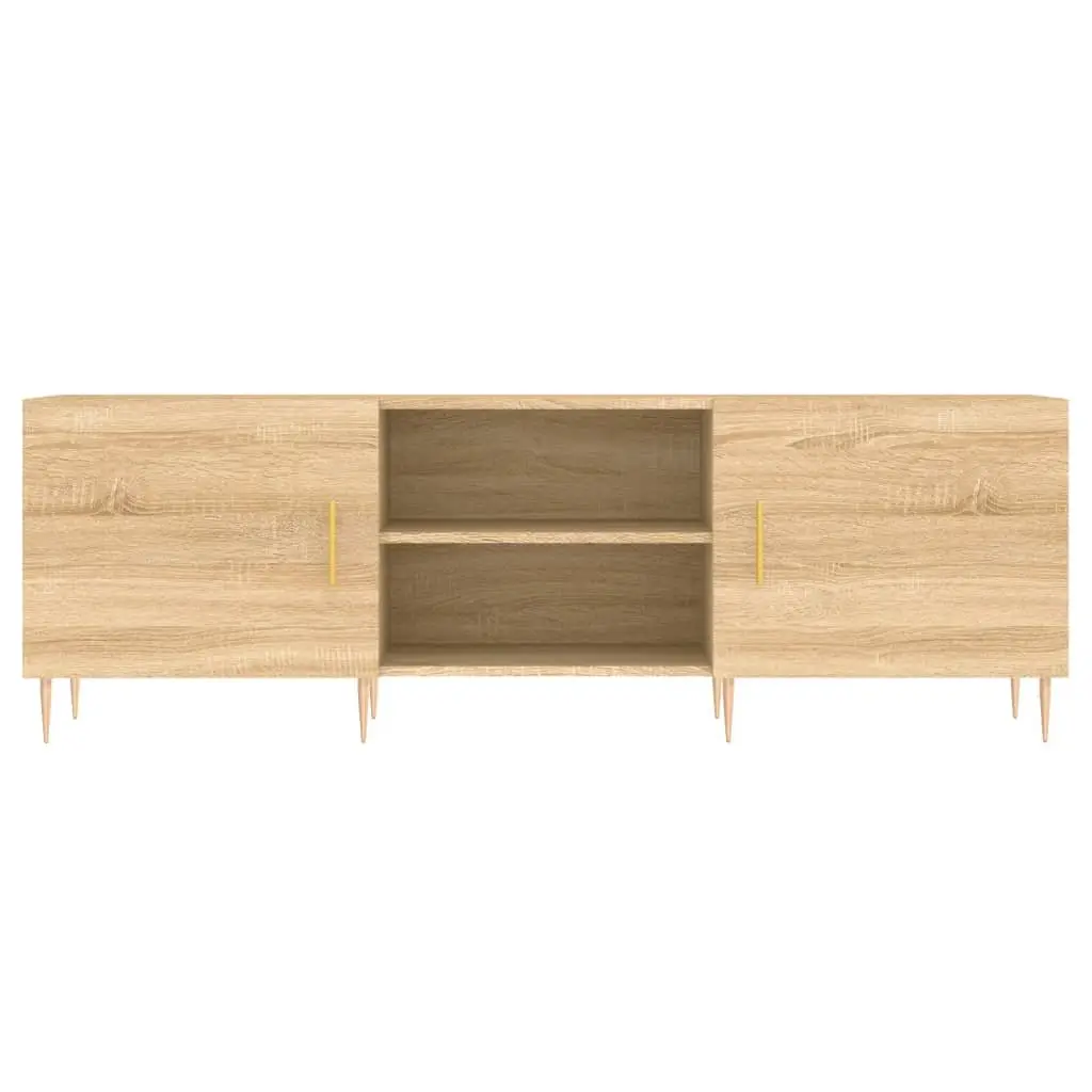 TV Cabinet Storage Engineered Wood 150x30x50 cm Brown