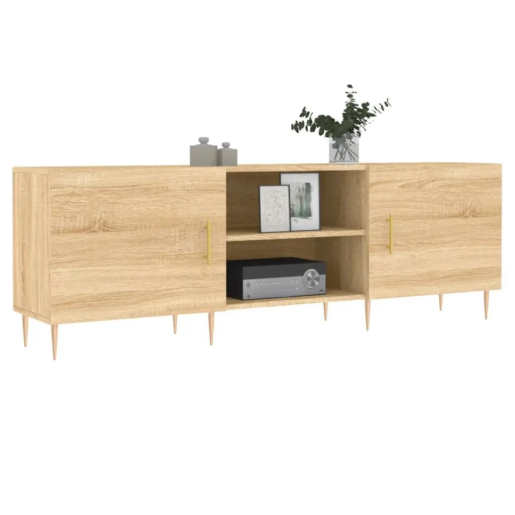 TV Cabinet Storage Engineered Wood 150x30x50 cm Brown