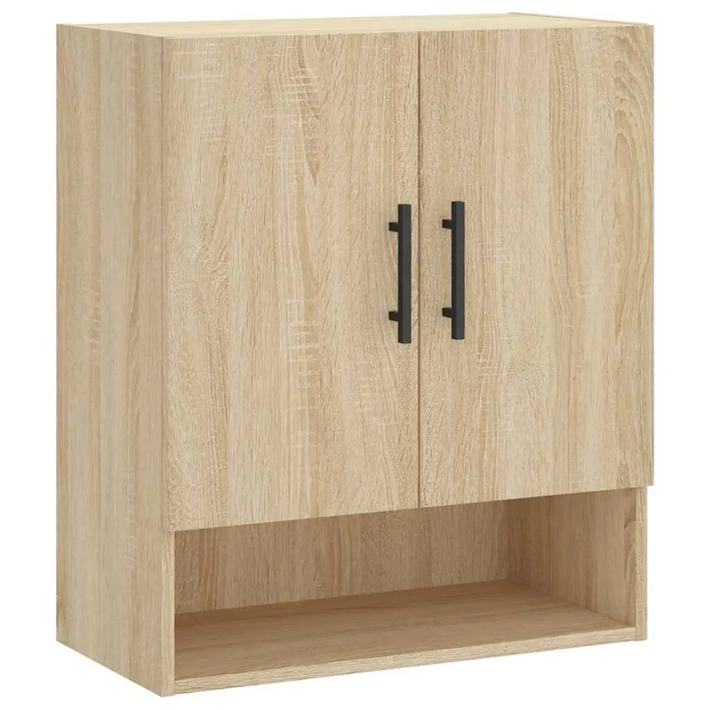 Wall Cabinet Storage 60x31x70 cm Brown Engineered Wood