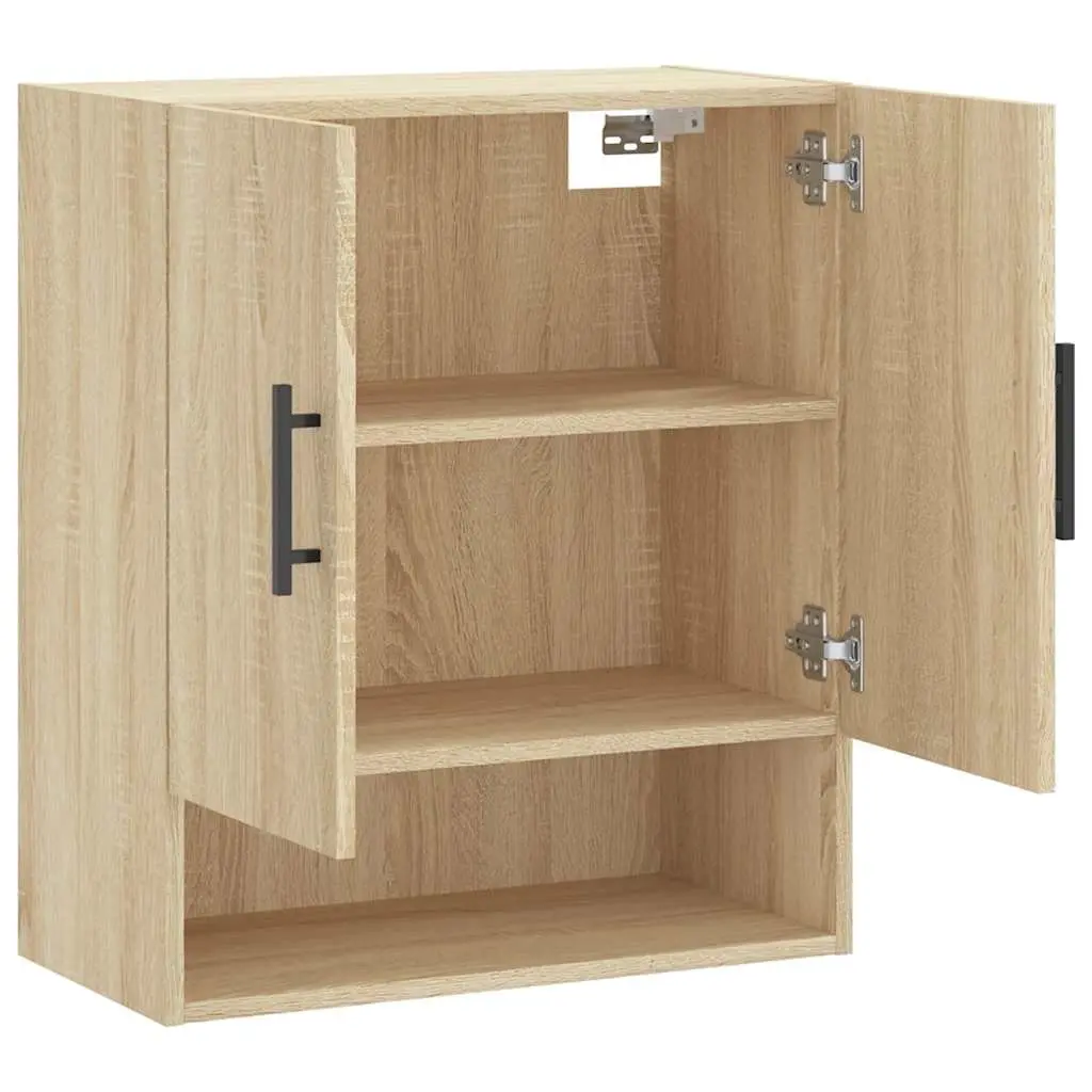 Wall Cabinet Storage 60x31x70 cm Brown Engineered Wood