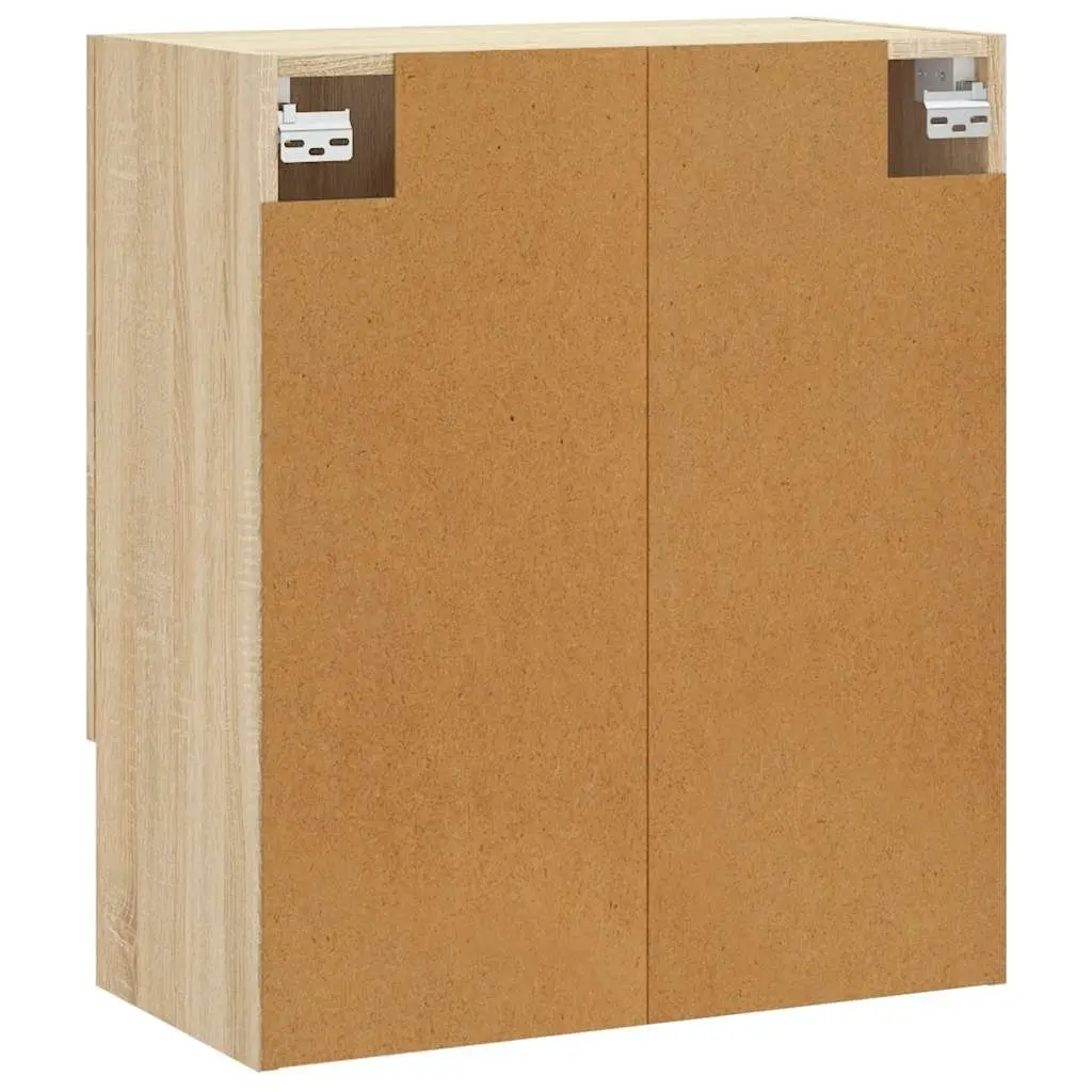 Wall Cabinet Storage 60x31x70 cm Brown Engineered Wood