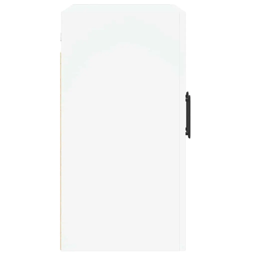 Wall-Mounted Storage Cabinet Organiser White 60x31x60cm