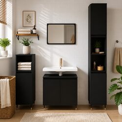 Reliable Black Bathroom Cabinet for Your Needs