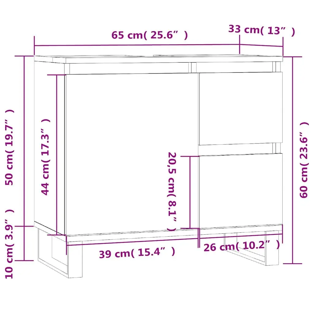 Black Bathroom Cabinet with Storage Solutions