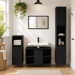 Reliable Bathroom Vanity Unit with Versatile Storage