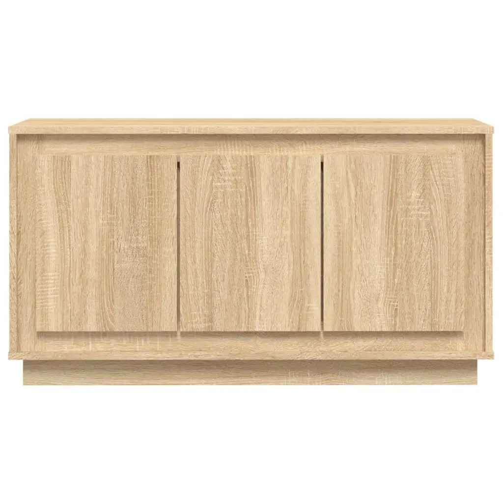 Sideboard Storage Cabinet 102x35x55cm Brown Engineered Wood