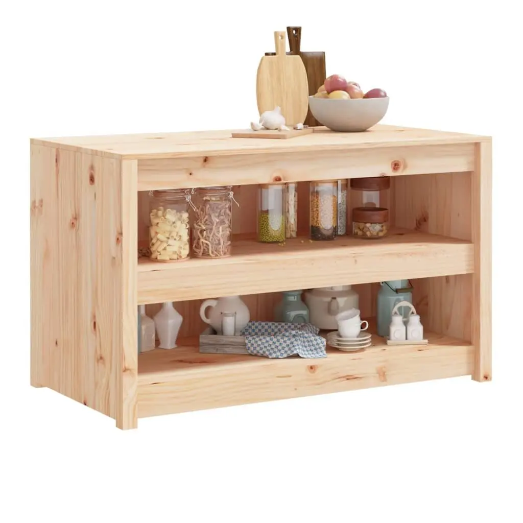 Outdoor Kitchen Cabinet Storage Brown Wooden Modular Unit
