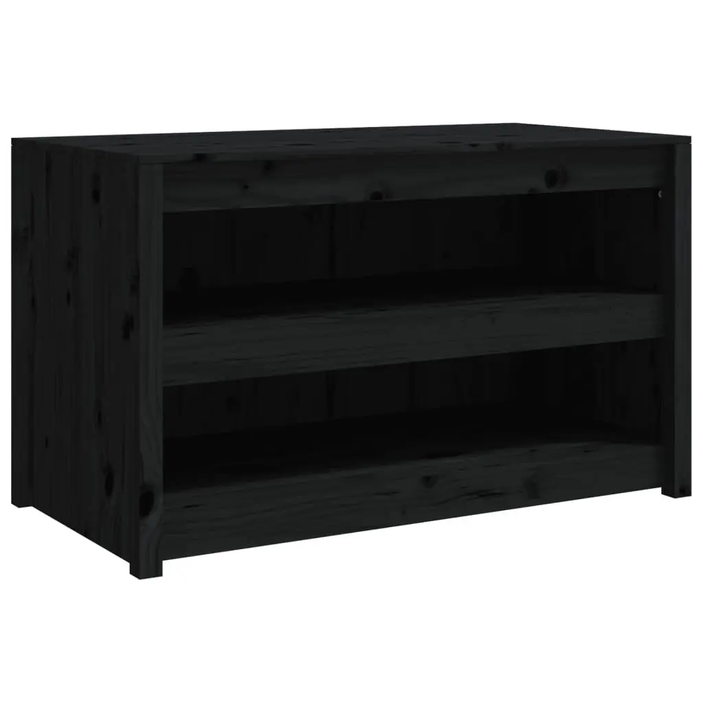 Outdoor Kitchen Cabinet Black Garden Storage Wooden Cupboard Patio Furniture