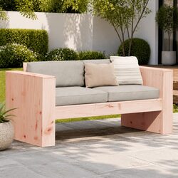 Comfortable 2-Seater Garden Sofa with Solid Build