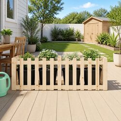 Practical Pine Wood Raised Garden Bed for Growing Plants