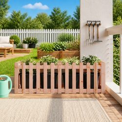 Reliable Wooden Planter Box: 150x50x50 cm Dimensions
