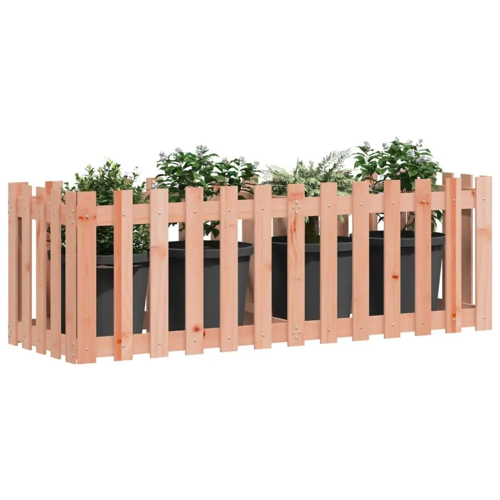 Garden Raised Bed Outdoor Planter Box 150x50x50 cm Brown Solid Wood