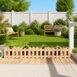 Reliable Wooden Raised Bed for Growing Plants and Flowers