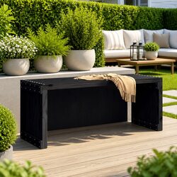 Reliable Extendable Garden Bench for Outdoor Living