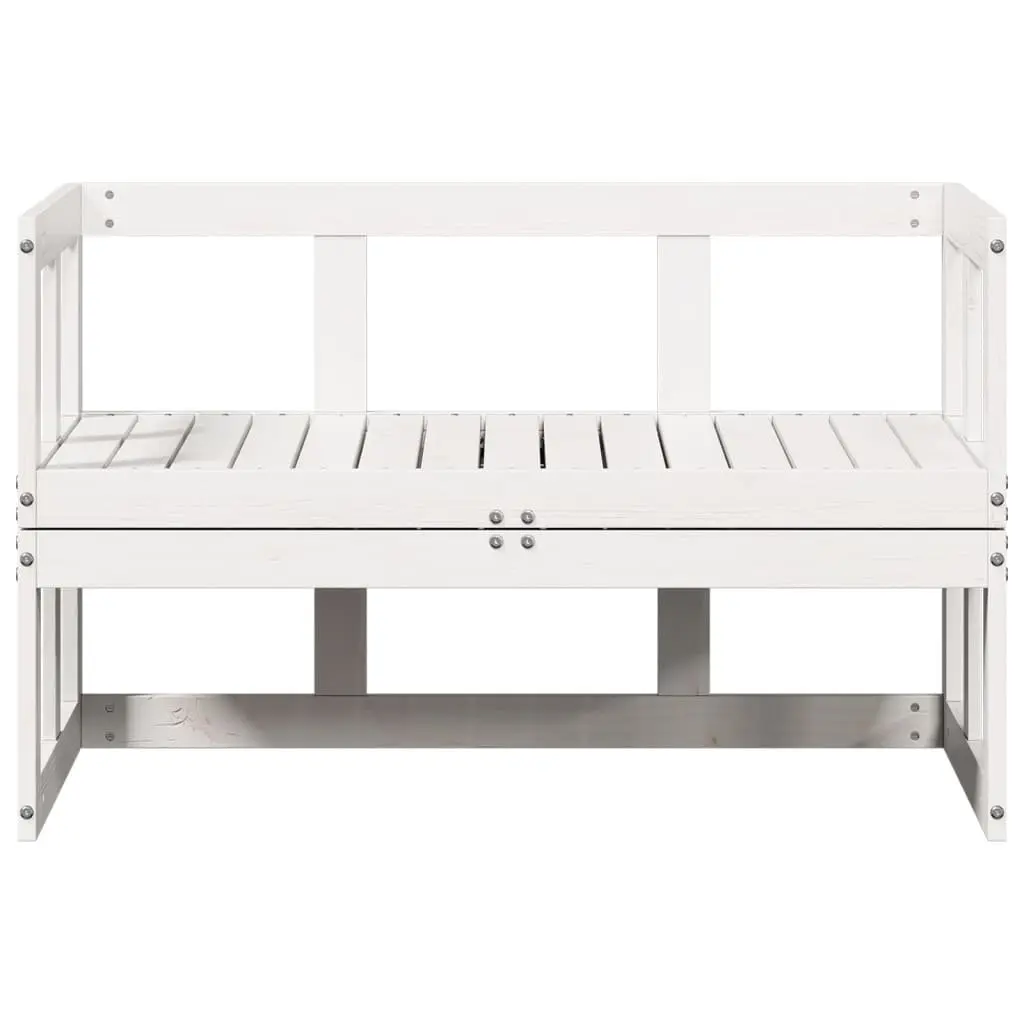 Extendable Garden Sofa Bench in Solid Pine