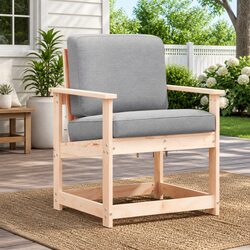Reliable Outdoor Garden Chair with Comfort Features