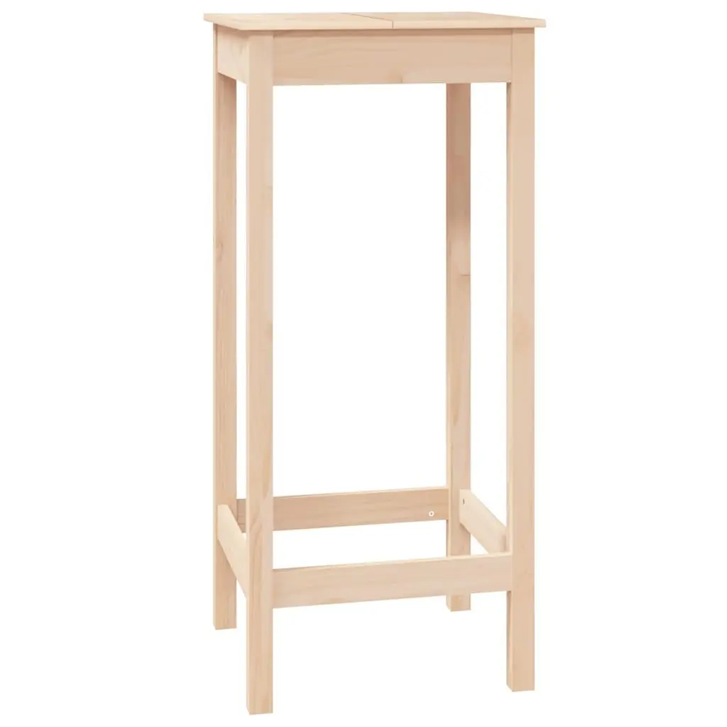 Bar Table in Solid Pine Wood