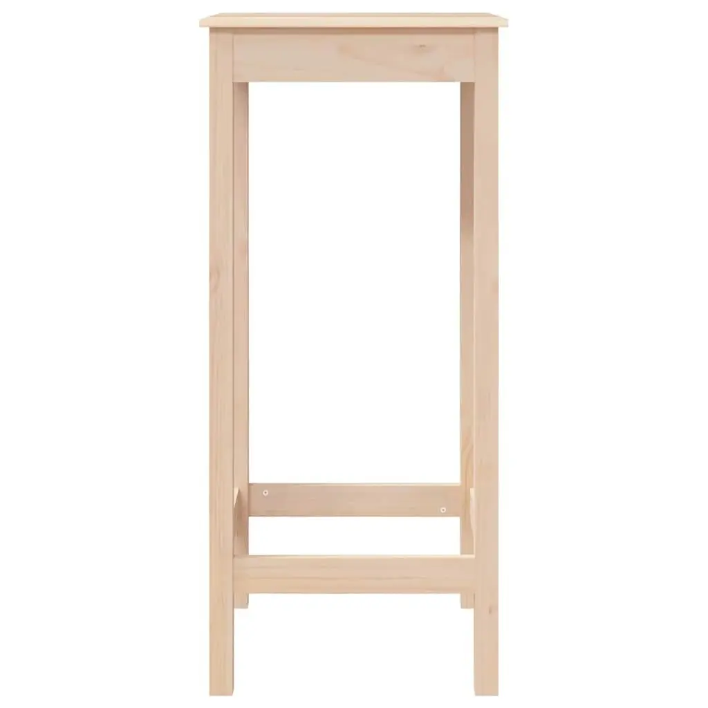 Bar Table in Solid Pine Wood