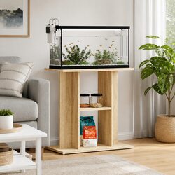 Warm and Practical 3-Tier Aquarium Stand 60x30x60 cm