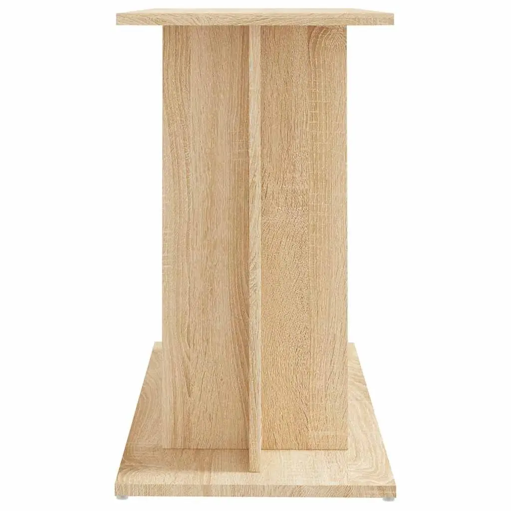 Aquarium Stand 3 Tier Fish Tank Cabinet Storage Display Brown 80x35x60cm