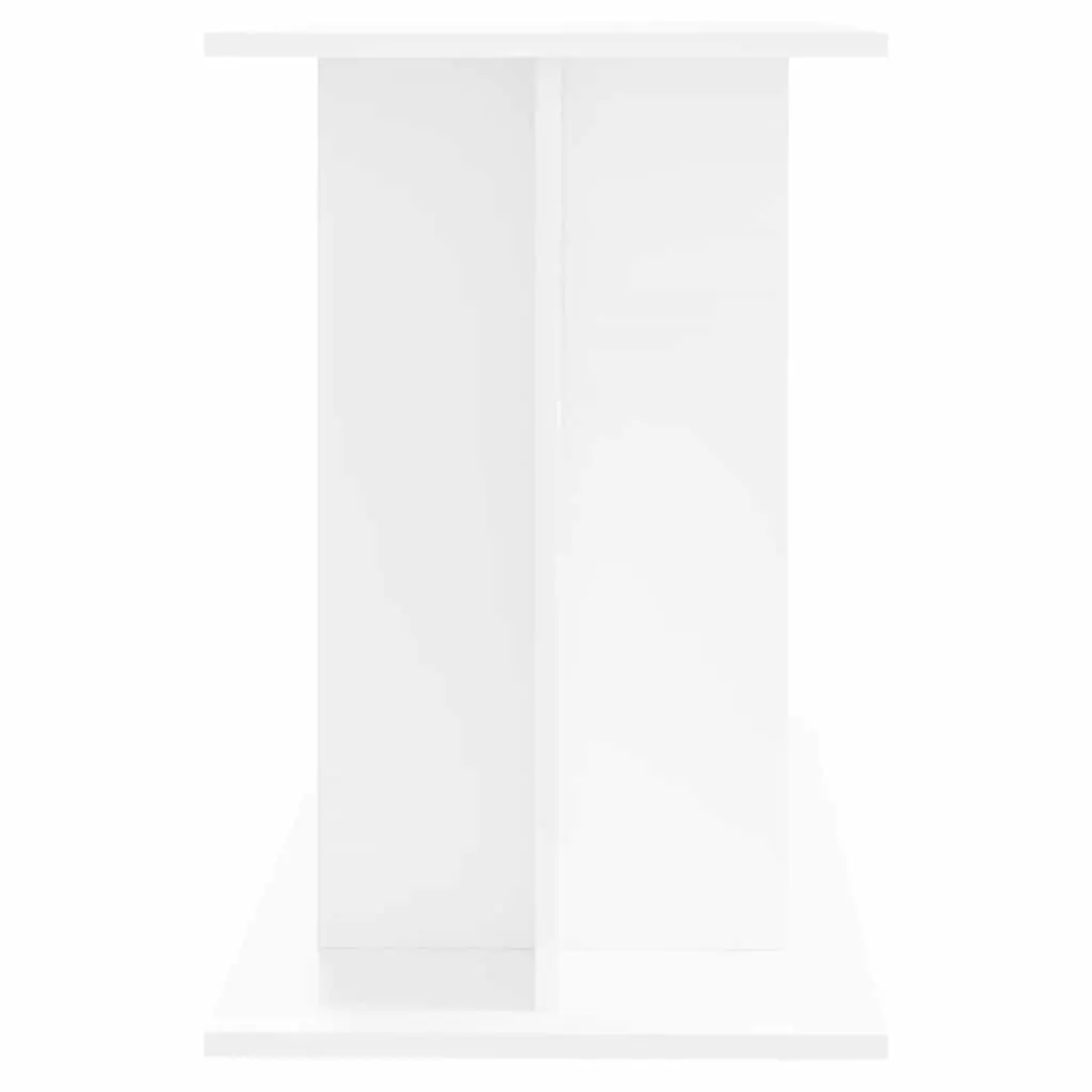 Aquarium Stand 100cm Fish Tank Base Storage Organiser White Engineered Wood