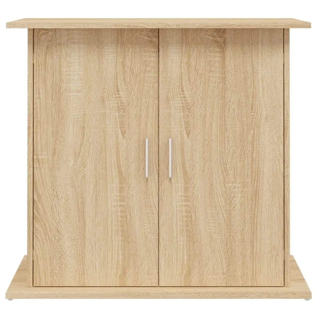 Aquarium Stand Fish Tank Cabinet Storage Compartment 81 x 36 x 73 cm Brown Engineered Wood
