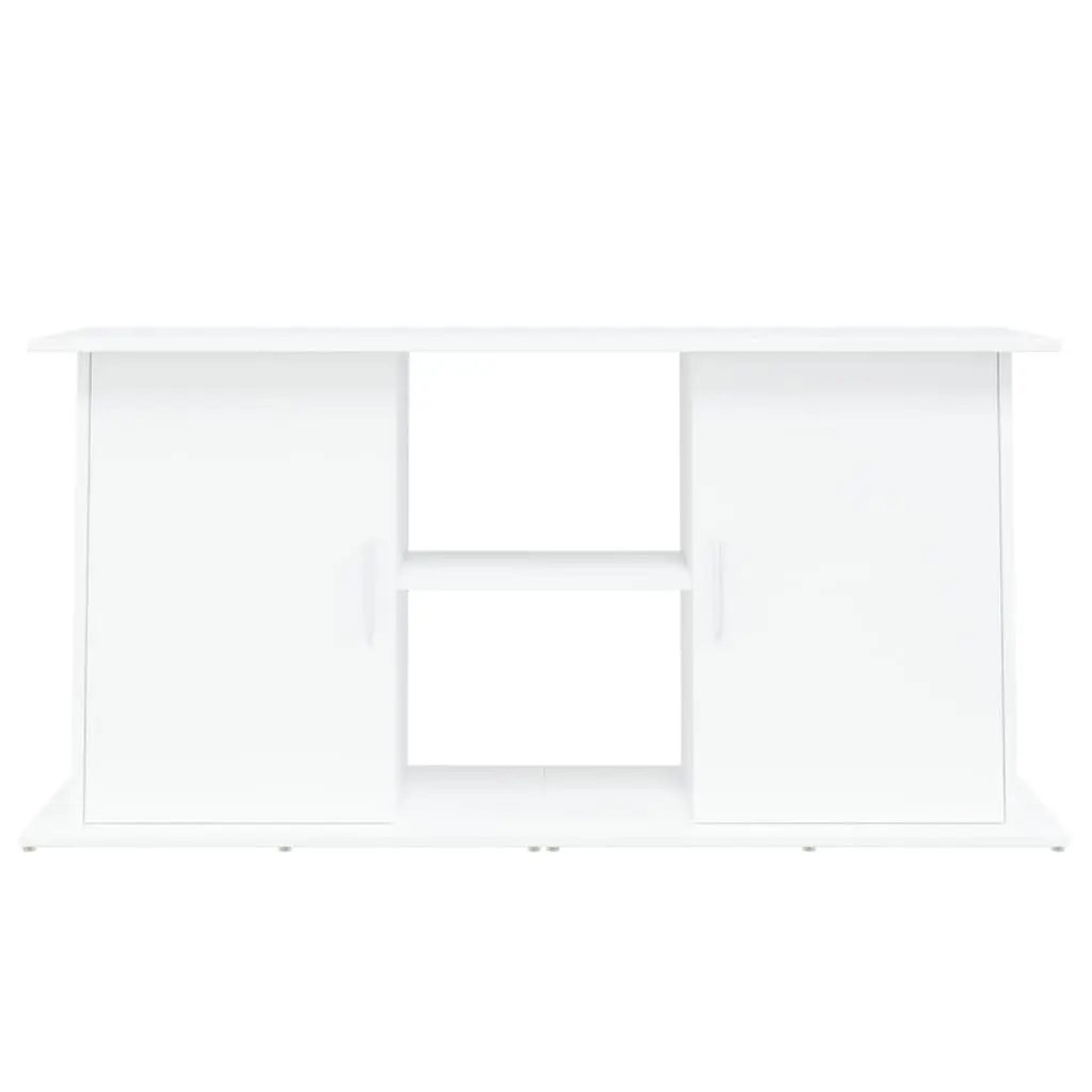 Fish Tank Display Stand White Cabinet with Shelves Storage 121cm x 41cm x 58cm