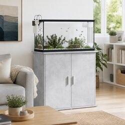 Reliable Grey Aquarium Stand 81x36x73cm for Fish Tanks
