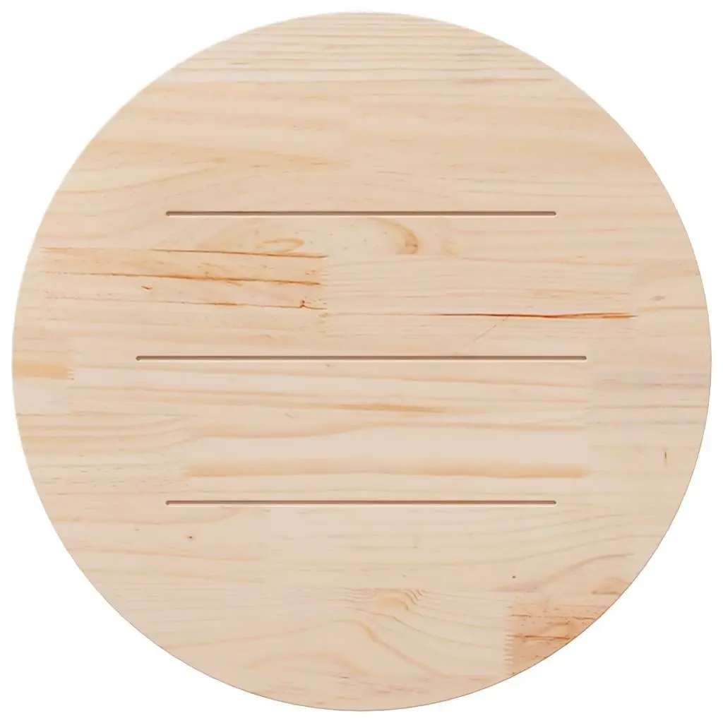 Round Pine Wood Table Top with Rustic Charm