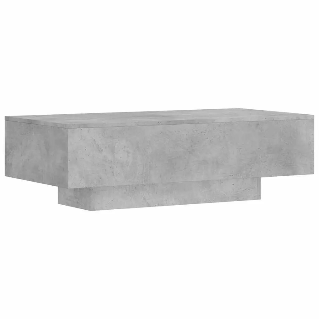 Coffee Table Grey Modern Design Spacious Tabletop Living Room Furniture Accent