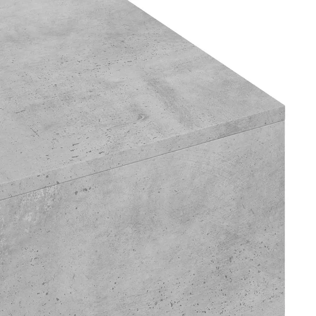 Coffee Table Grey Modern Design Spacious Tabletop Living Room Furniture Accent
