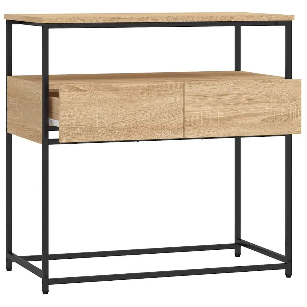 Console Table Entryway Storage 75W x 40D x 75H cm Brown