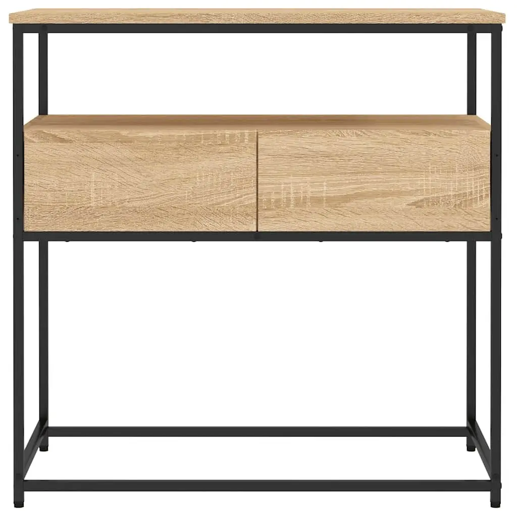 Console Table Entryway Storage 75W x 40D x 75H cm Brown