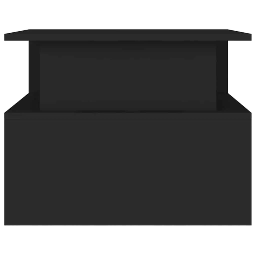 Black Coffee Table with Ample Storage Space
