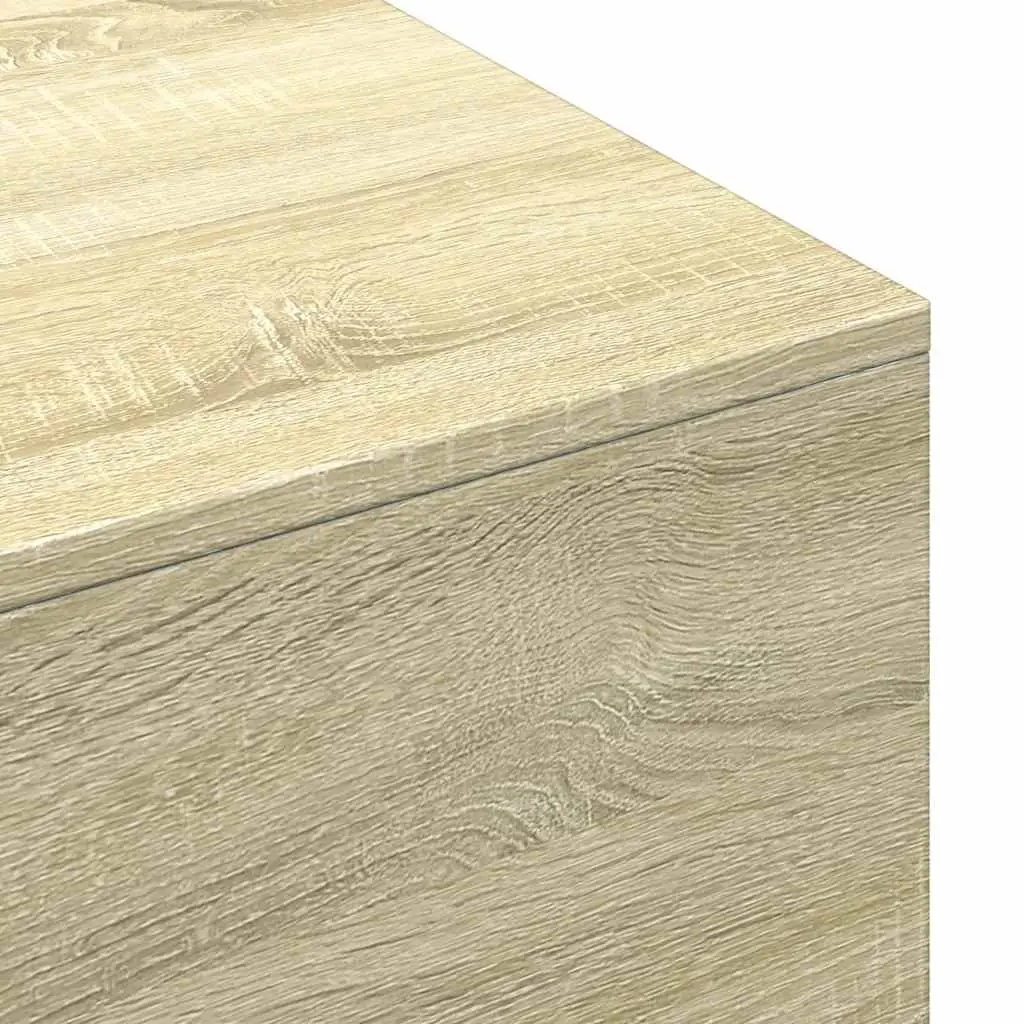 Coffee Table Living Room Use 100x49.5x31 cm Brown Sonoma Oak Engineered Wood