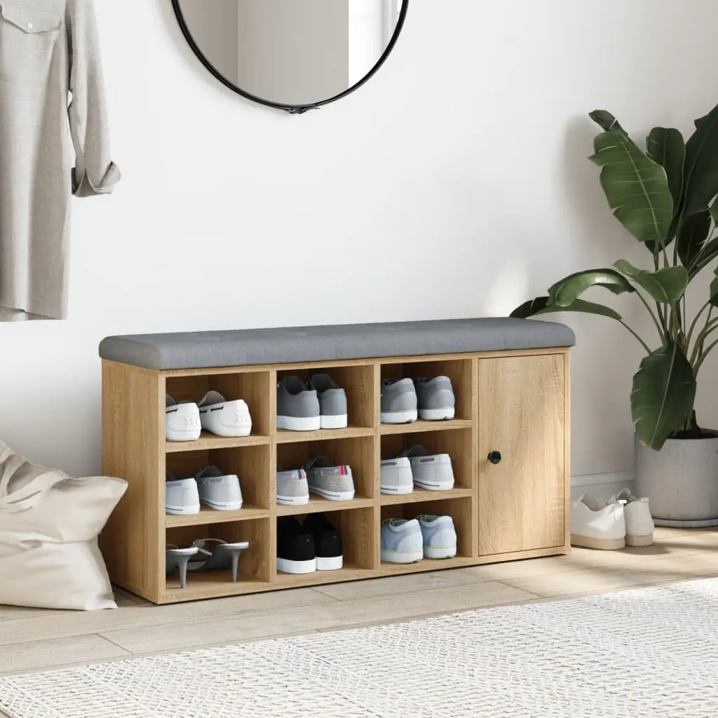 Shoe Bench with Comfort and Practicality