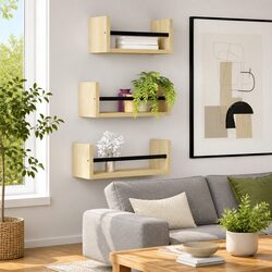 3 Piece Floating Shelf Set: Functional and Affordable