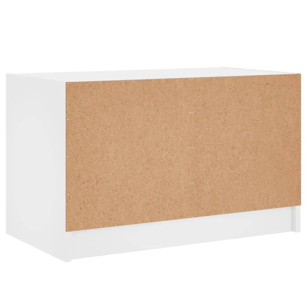 White TV Cabinet with Ample Storage