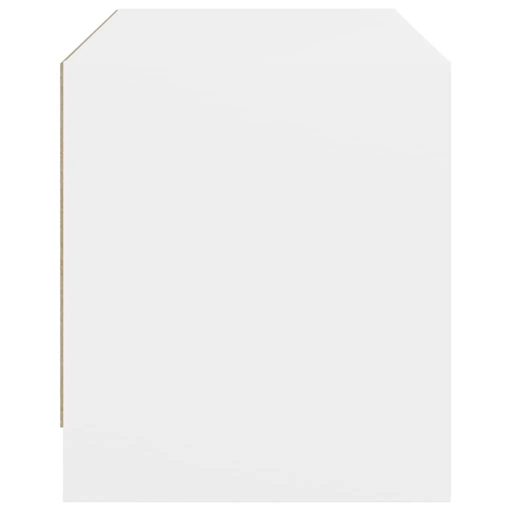 White TV Cabinet with Ample Storage