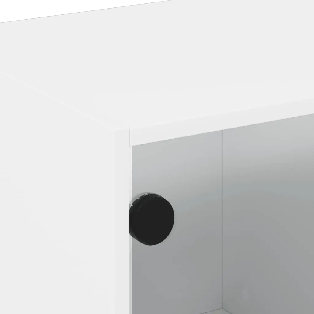 White TV Cabinet with Ample Storage