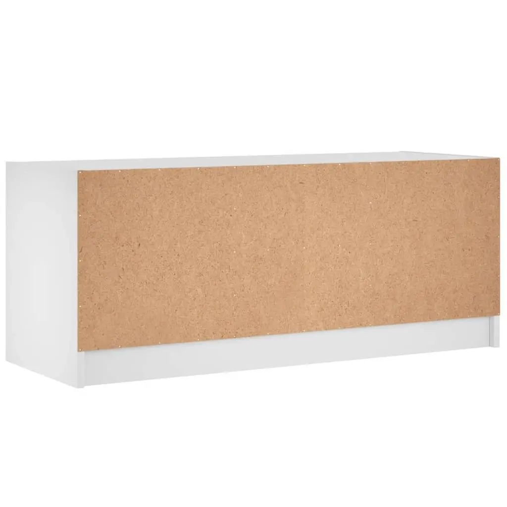 TV Cabinet Media Storage Unit 102x37x42 cm White