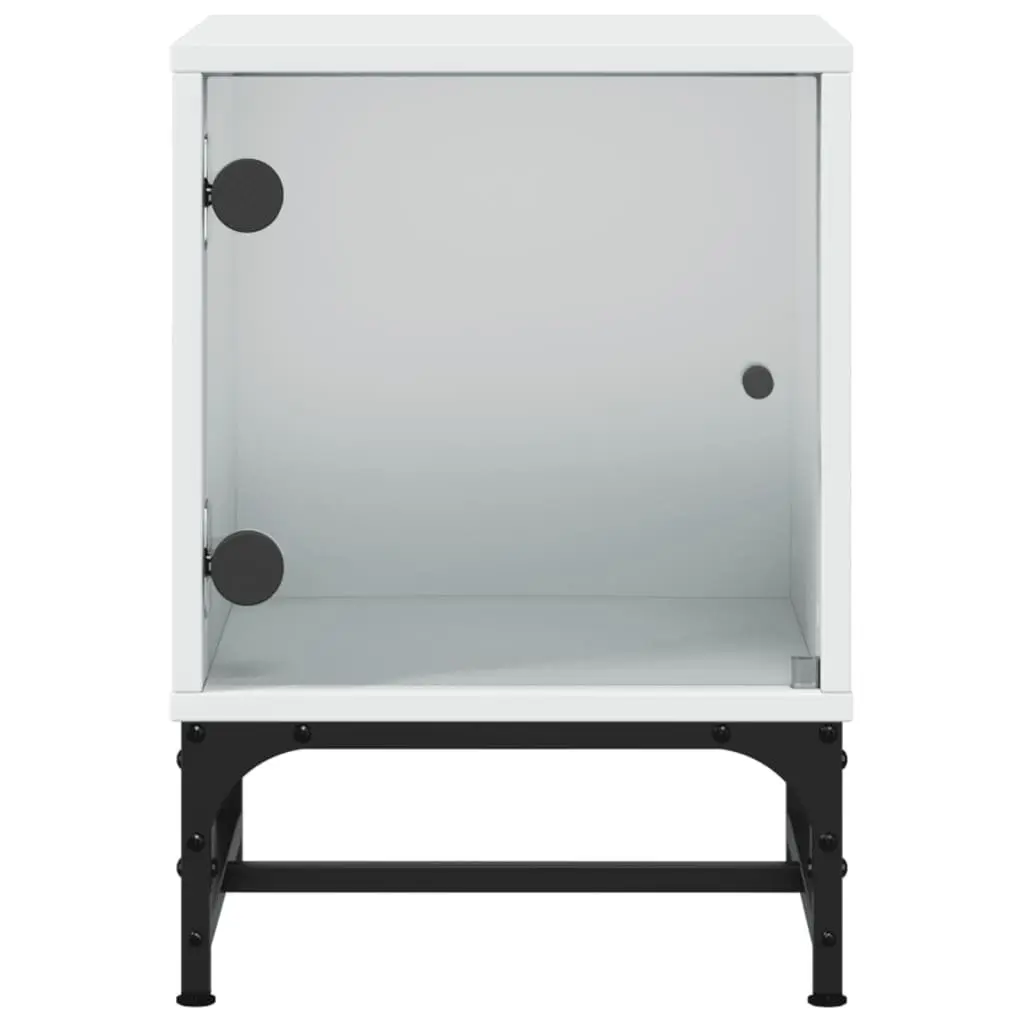 White Bedside Cabinets with Storage and Style