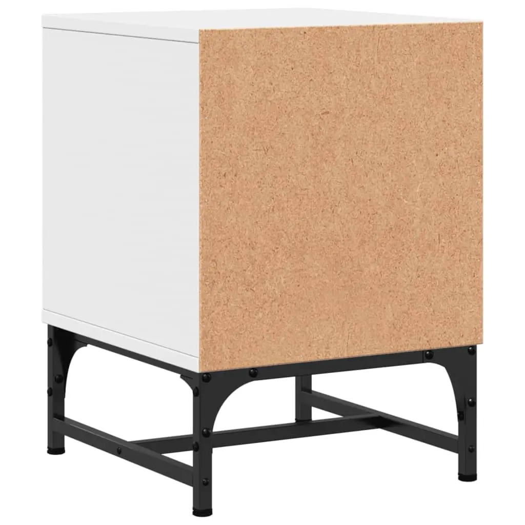 White Bedside Cabinets with Storage and Style