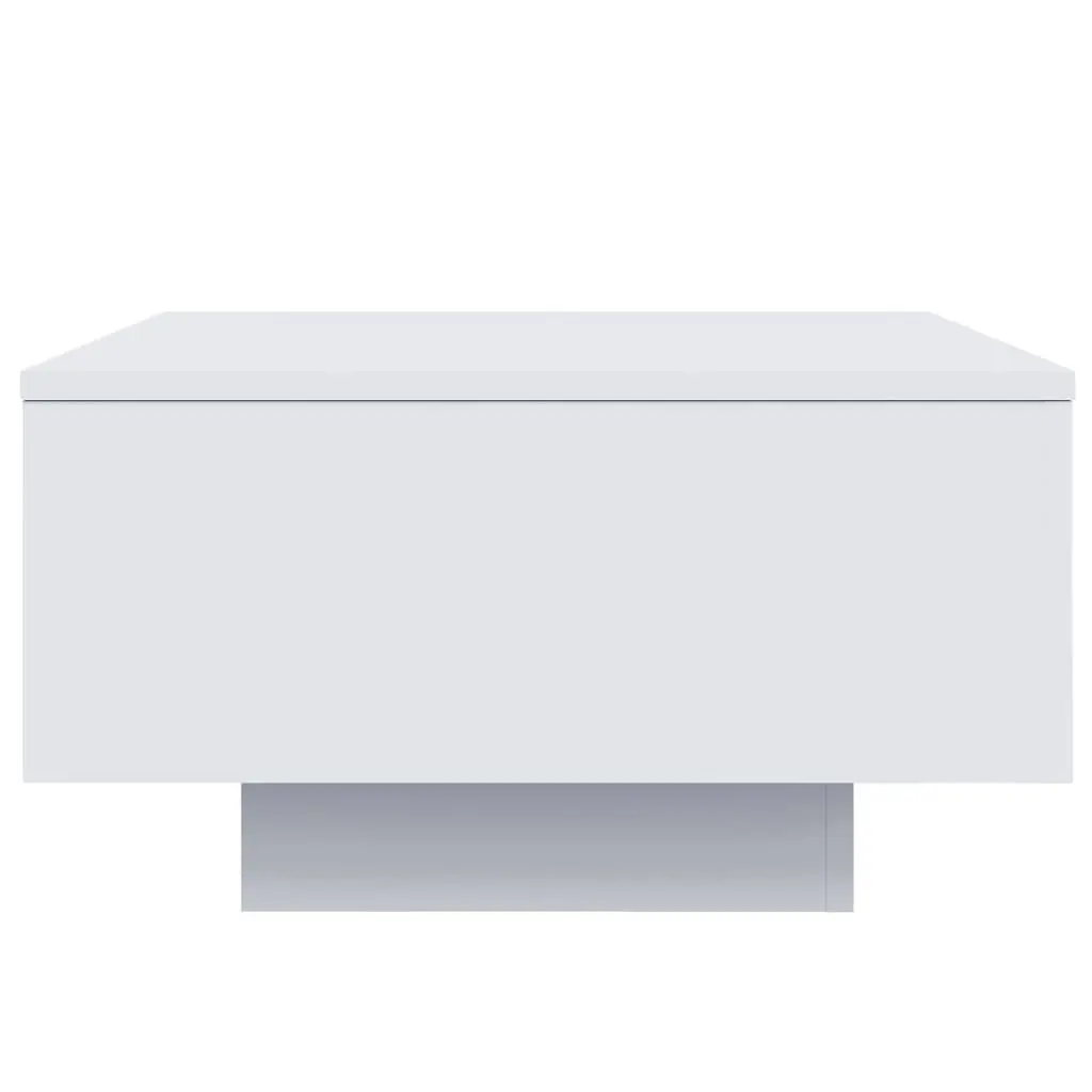 Coffee Table Modern Living Room Accent Side Table 55 x 55 x 31 cm White