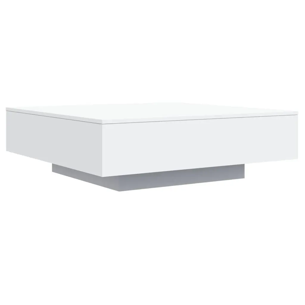 White Coffee Table with Style and Functionality