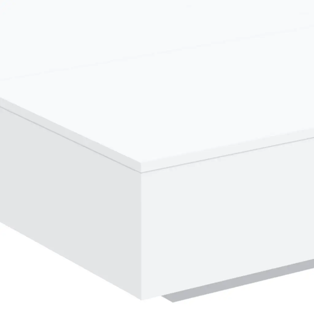 White Coffee Table with Style and Functionality