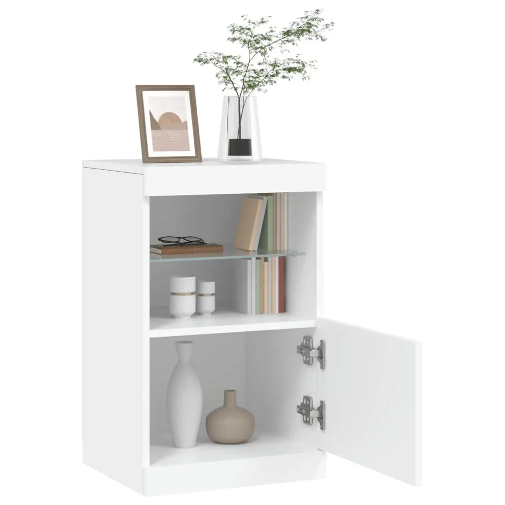 White Sideboard with Ample Storage
