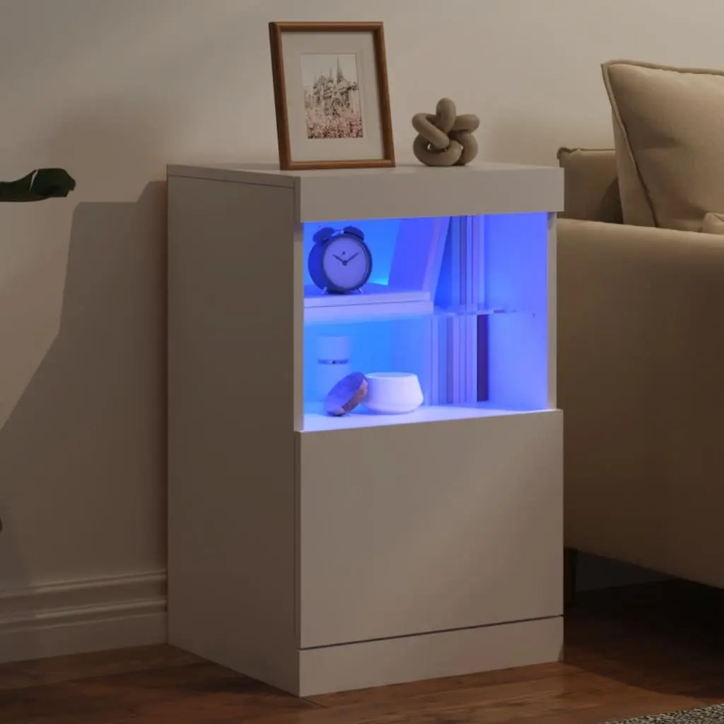 White Sideboard with Ample Storage